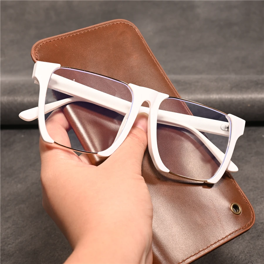 Cubojue White Myopia Glasses Women Male -1.25 -1.5 -1.75 -2.00 -2.25 -2.50 -3.0 -2.75 -3.25 -3.50 -4.00 Oversized Big Eyeglasses
Cubojue White Myopia Glasses Women Male -1.25 -1.5 -1.75 -2.00 -2.25 -2.50 -3.0 -2.75 -3.25 -3.50 -4.00 Oversized Big Eyeglasses