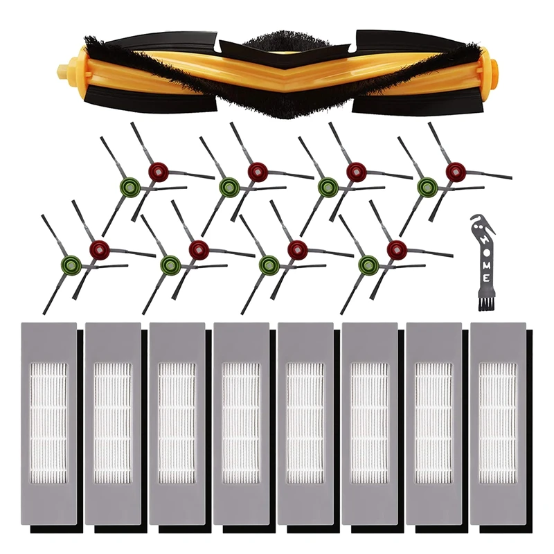26Pcs For Ecovacs Deebot Ozmo 920 950 T5 T8 T8 AIVI T8 Max T9 Max T9 Power N7 N8 N8+ Vacuum Cleaner Accessories
26Pcs For Ecovacs Deebot Ozmo 920 950 T5 T8 T8 AIVI T8 Max T9 Max T9 Power N7 N8 N8+ Vacuum Cleaner Accessories