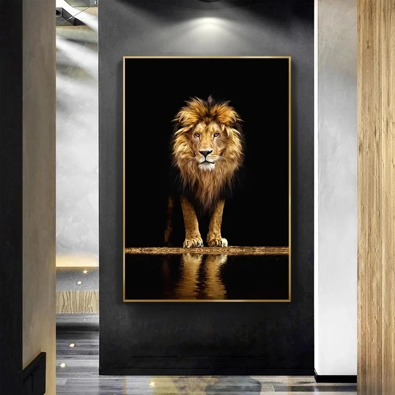 5D Lion Wildlife Diamond Painting Diamond Embroidery Modern Home Interior Decoration Art Wall Painting (Unframed) Gift
5D Lion Wildlife Diamond Painting Diamond Embroidery Modern Home Interior Decoration Art Wall Painting (Unframed) Gift