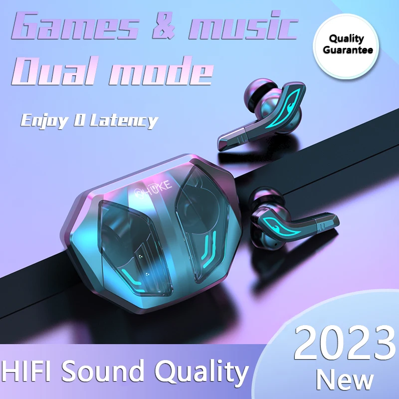 2023 New Wireless Bluetooth Headset High Sound Quality Game Music Dual Mode Esports No Lag for Huawei Apple Android
2023 New Wireless Bluetooth Headset High Sound Quality Game Music Dual Mode Esports No Lag for Huawei Apple Android