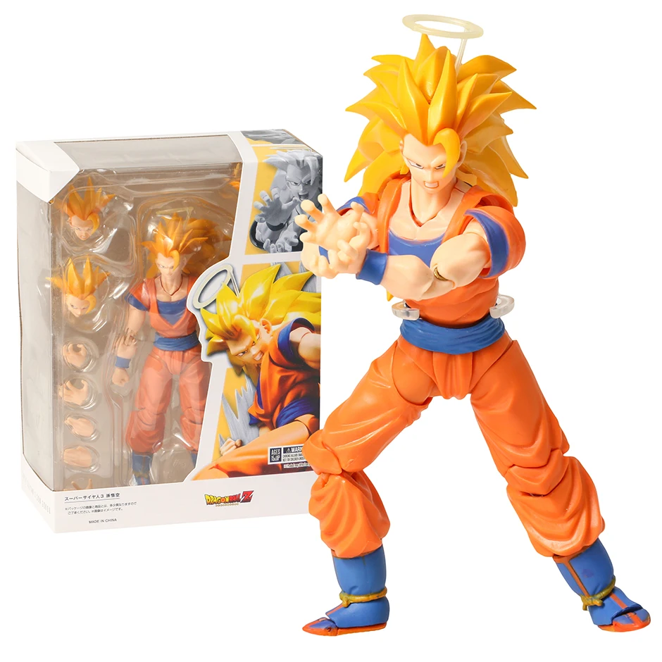 SHF Dragon Ball Z Супер сайян 3 Сон Гоку ПВХ экшн-фигурка Коллекционная модель игрушки
SHF Dragon Ball Z Супер сайян 3 Сон Гоку ПВХ экшн-фигурка Коллекционная модель игрушки