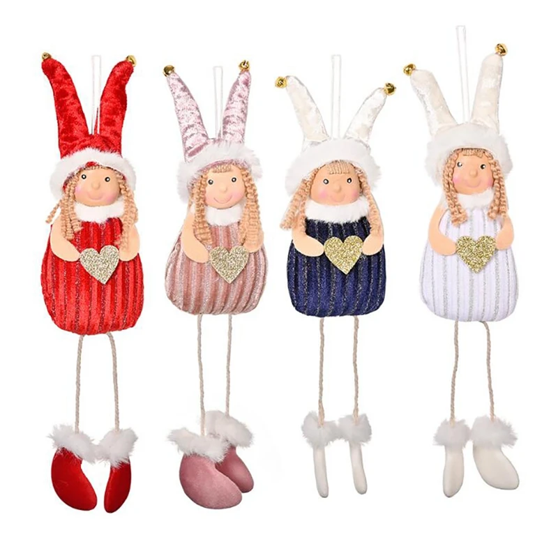 4 Pack Christmas Decoration Christmas Bells Love Girl Pendant Christmas Tree Pendant Christmas Home Decorations
4 Pack Christmas Decoration Christmas Bells Love Girl Pendant Christmas Tree Pendant Christmas Home Decorations