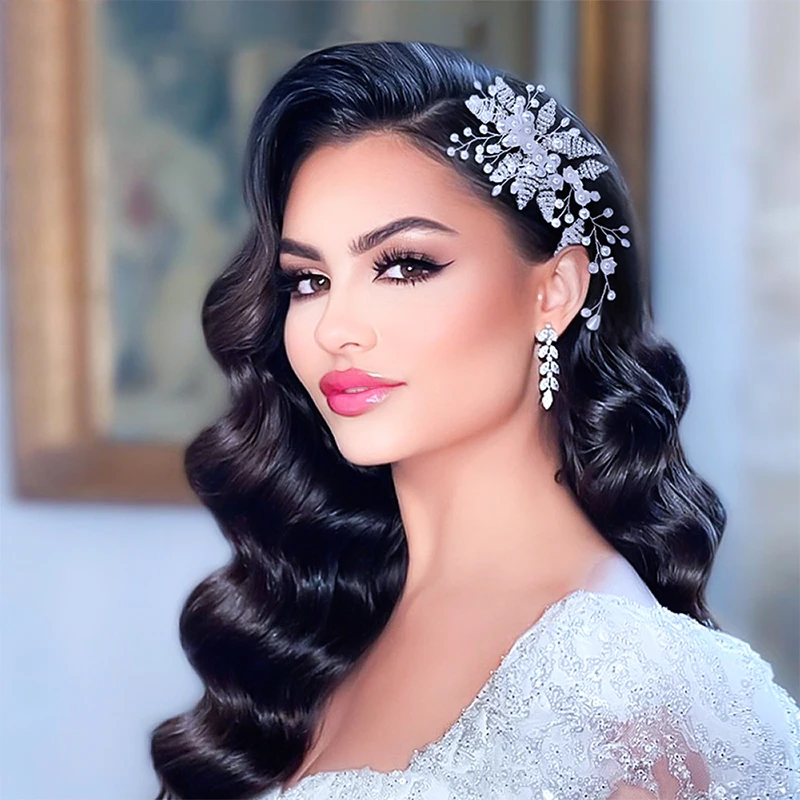 Wedding Hair Comb Bridal Hair Ornaments Crystal Pearl Beaded Hair Clip Hair Accessories Handmade Flower Headwear Women Tiara
Wedding Hair Comb Bridal Hair Ornaments Crystal Pearl Beaded Hair Clip Hair Accessories Handmade Flower Headwear Women Tiara