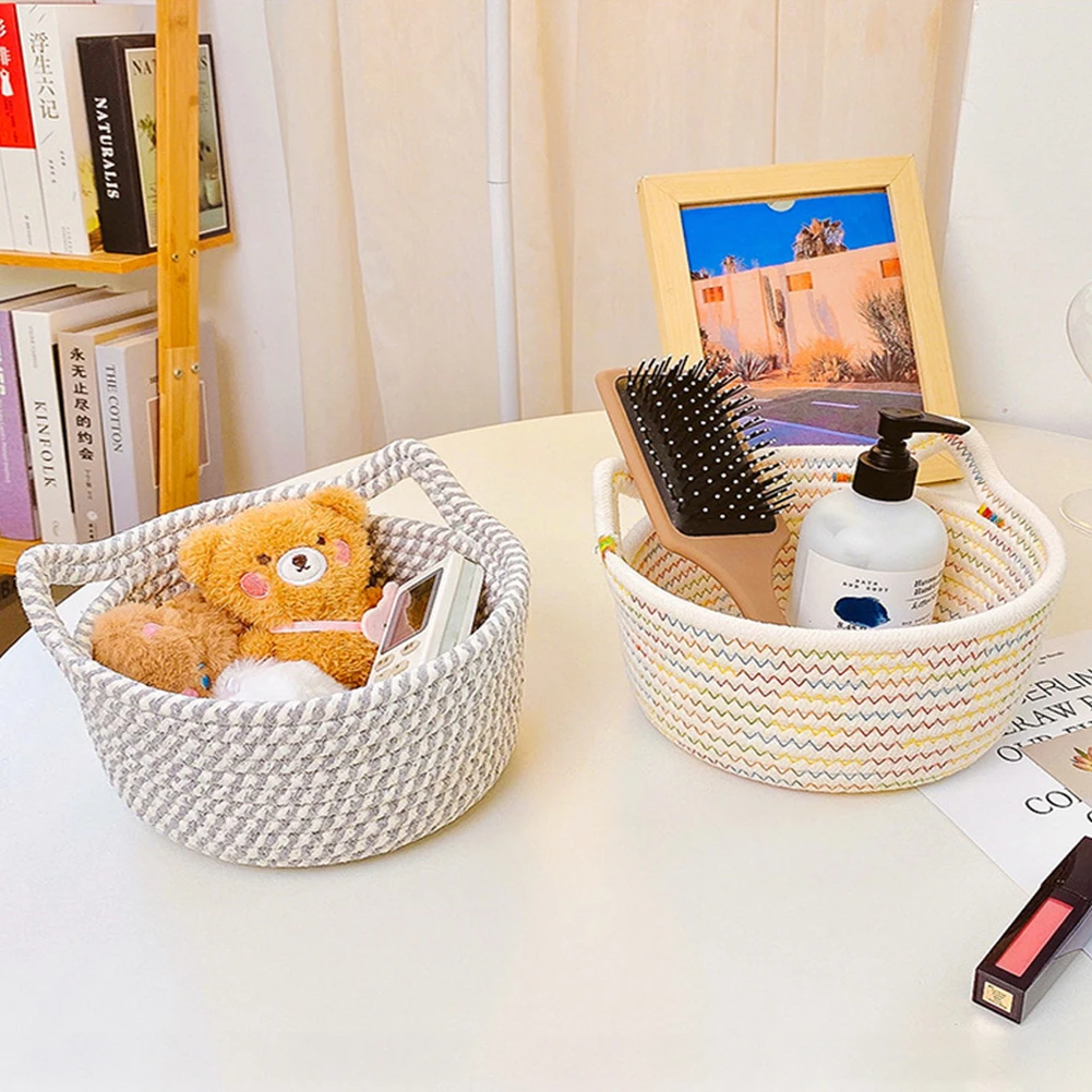 Cute Cat Basket Household Unique Woven Wool Ball Storage Basket Home Decor Cotton Thread Storage Basket White Laundry Basket
Cute Cat Basket Household Unique Woven Wool Ball Storage Basket Home Decor Cotton Thread Storage Basket White Laundry Basket