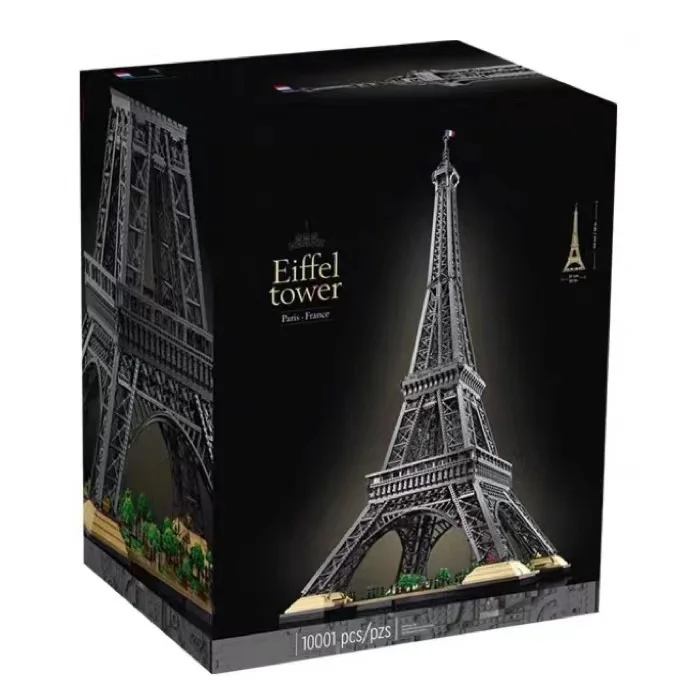 In Stock City Eiffel Tower Creatoring Expert Building Blocks Model Compatible 10307 10001Pcs Assembly Blricks Kid Toys Gift
In Stock City Eiffel Tower Creatoring Expert Building Blocks Model Compatible 10307 10001Pcs Assembly Blricks Kid Toys Gift