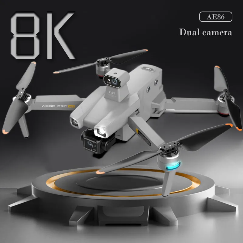 New AE86 GPS 4K Drone Professional Obstacle Avoidance 8K DualHD Camera 5G Brushless Motor Foldable Quadcopter Gifts Toys
New AE86 GPS 4K Drone Professional Obstacle Avoidance 8K DualHD Camera 5G Brushless Motor Foldable Quadcopter Gifts Toys