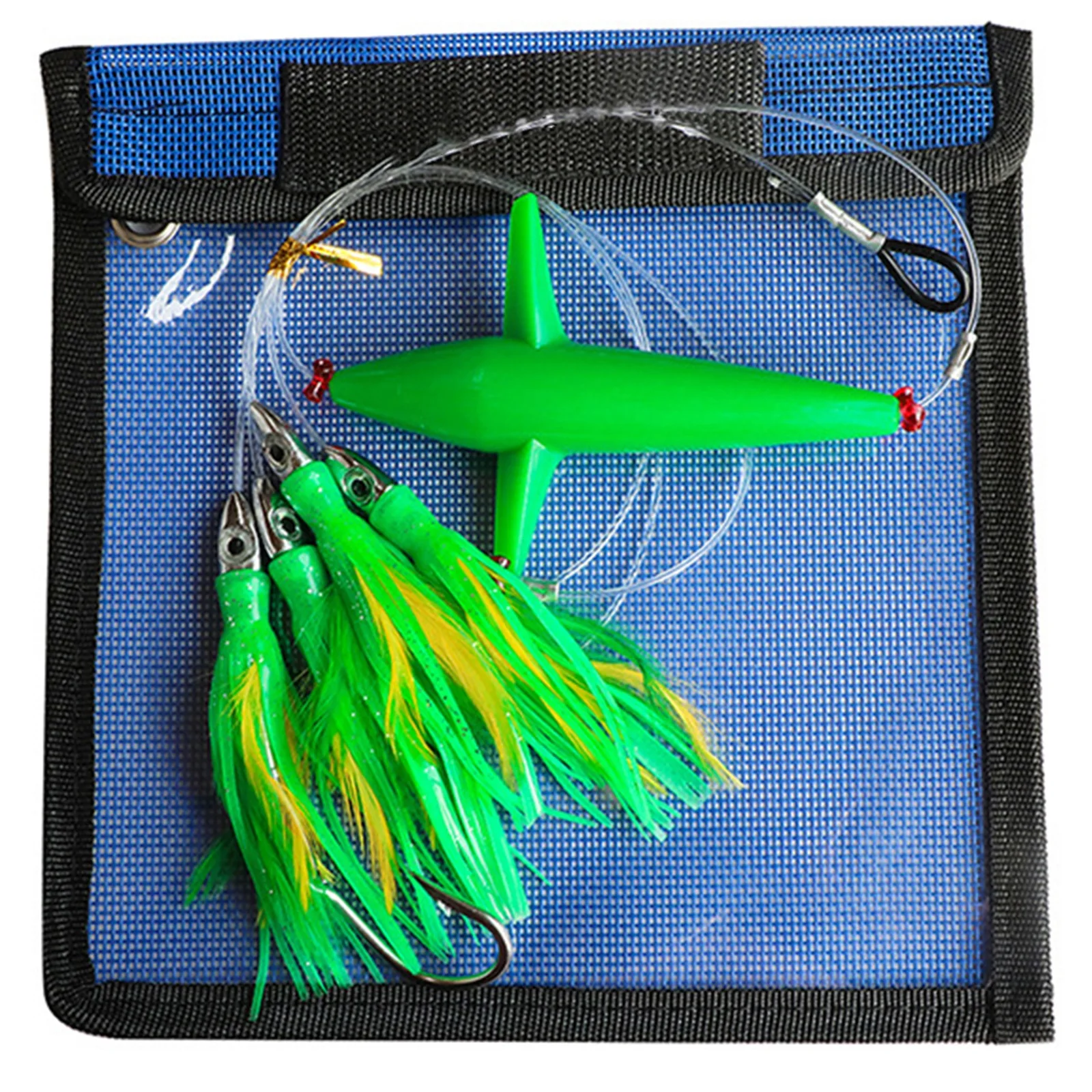Tuna Fishing Lure Bait Plastic 1Pcs Feather Trolling Skirt Fish Lure Fishing Rigged With Steel Hook High Quality
Tuna Fishing Lure Bait Plastic 1Pcs Feather Trolling Skirt Fish Lure Fishing Rigged With Steel Hook High Quality