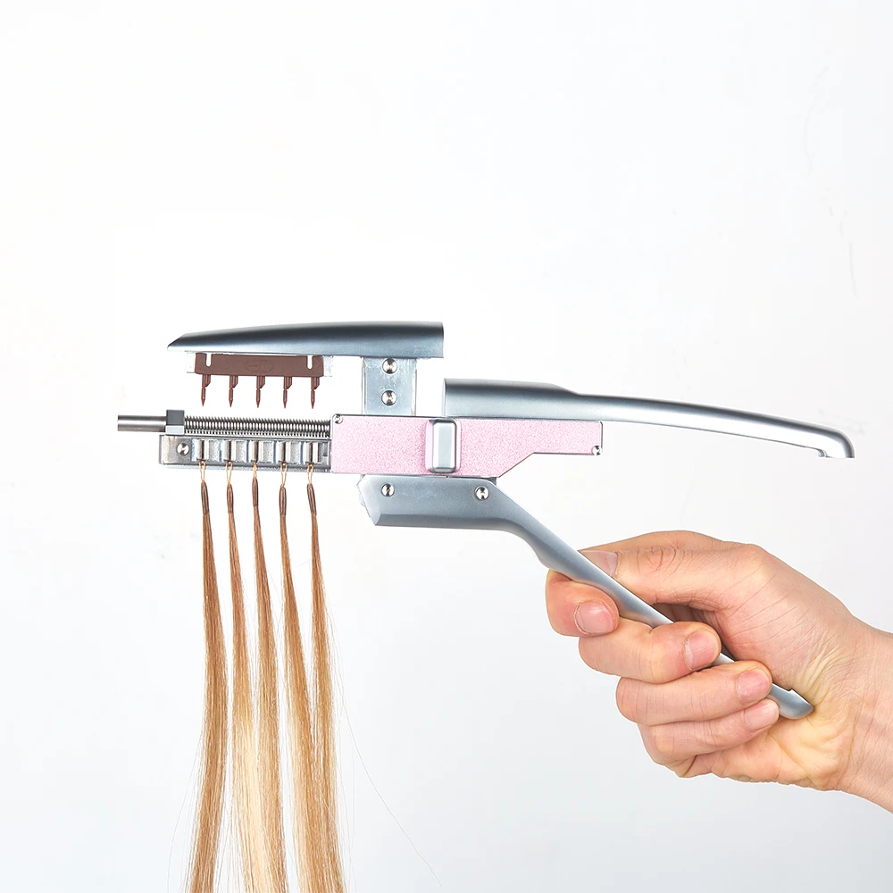 2nd Generation 6D Hair Extensions Machine Human Hair No-Trace Hair Extensions Kit Tool
2nd Generation 6D Hair Extensions Machine Human Hair No-Trace Hair Extensions Kit Tool