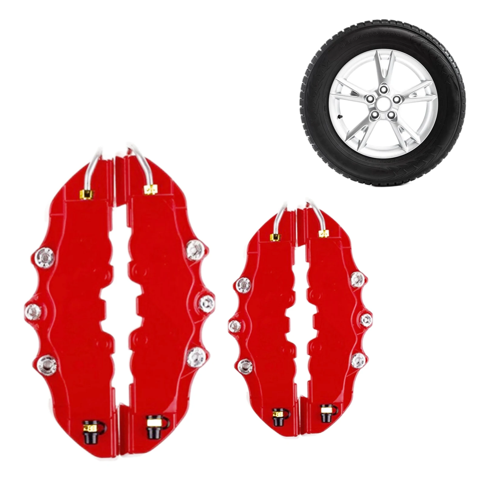 Brake Caliper Cover Car Disc Brake Caliper Covers Universal Car Styling Universal Caliper Cover Kit For Wheel Hub Modification
Brake Caliper Cover Car Disc Brake Caliper Covers Universal Car Styling Universal Caliper Cover Kit For Wheel Hub Modification