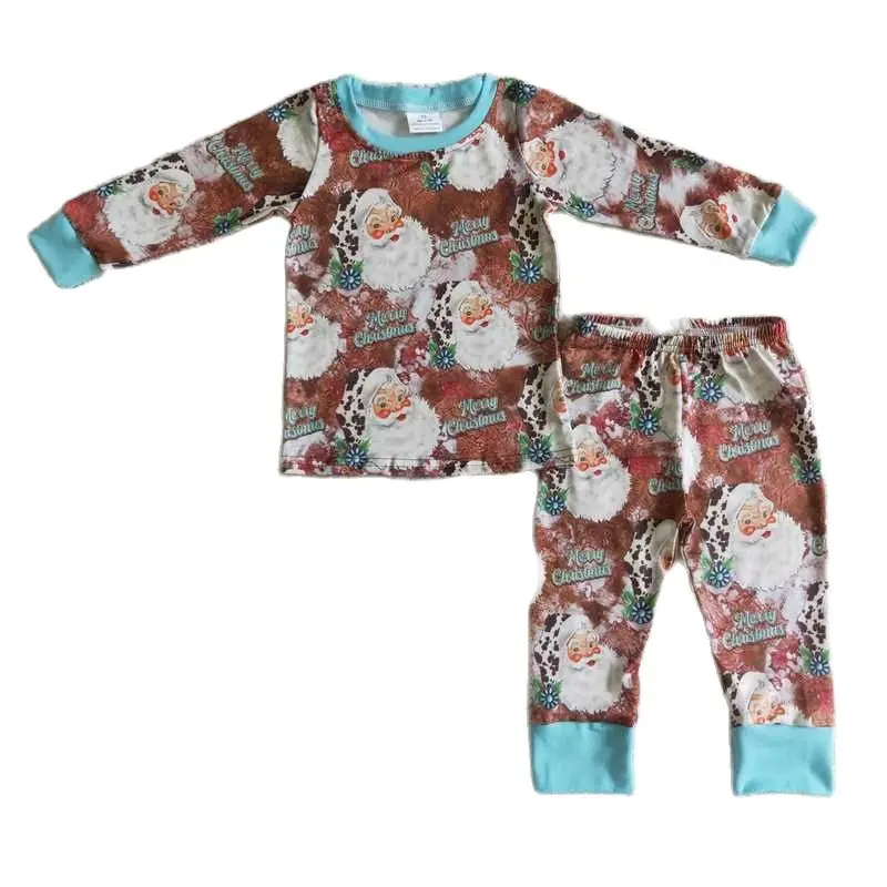 BLP0097 Kids Christmas Clothing Boys Long Sleeve Top With Pants Santa Claus Print Milk Silk
BLP0097 Kids Christmas Clothing Boys Long Sleeve Top With Pants Santa Claus Print Milk Silk