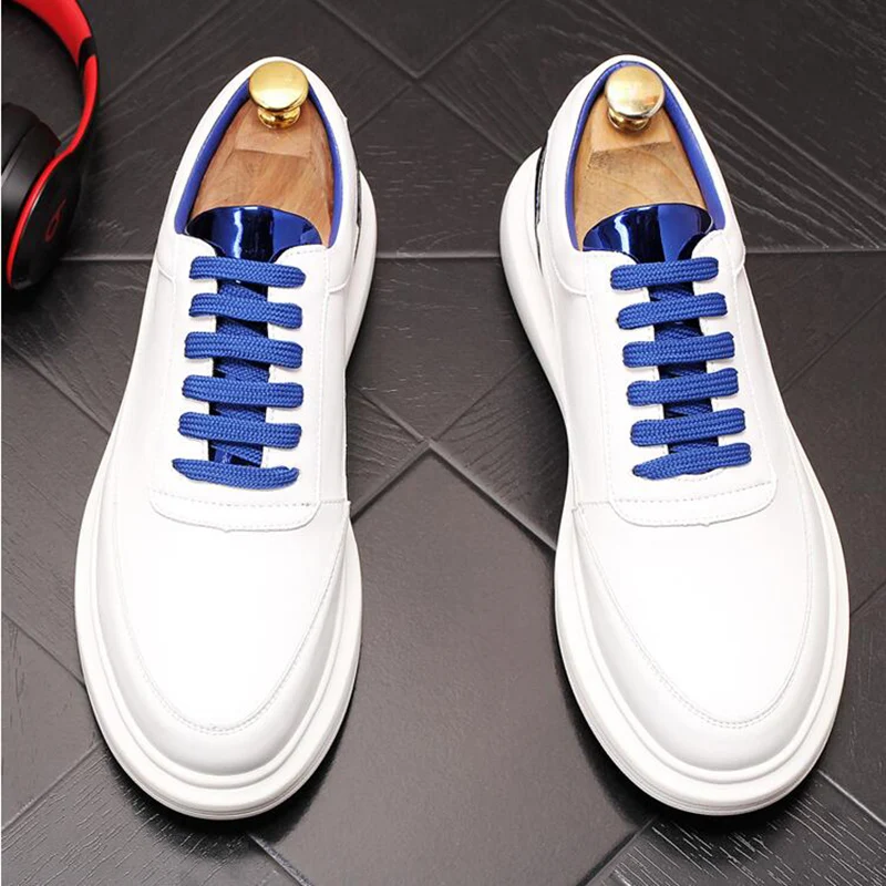 Korean style mens casual white shoes lace-up original leather flats shoe breathable streetwear platform sneakers zapatos hombre
Korean style mens casual white shoes lace-up original leather flats shoe breathable streetwear platform sneakers zapatos hombre