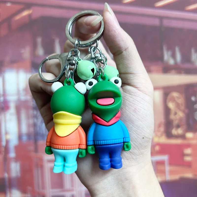 Креативная мультяшная лягушка, милая подружка, фотокольцо, цепочка для сумки, Маленькая подвеска, аксессуары, брелок для ключей, украшение, подарки, оптовая продажа
Креативная мультяшная лягушка, милая подружка, фотокольцо, цепочка для сумки, Маленькая подвеска, аксессуары, брелок для ключей, украшение, подарки, оптовая продажа