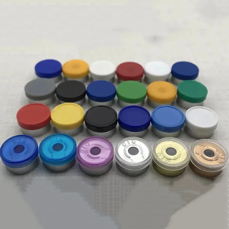200pcs 13mm Color options Aluminum Plastic Cap Glass Vial Caps Seal Tear off Cap Aluminium tops for crimp glass vial
200pcs 13mm Color options Aluminum Plastic Cap Glass Vial Caps Seal Tear off Cap Aluminium tops for crimp glass vial