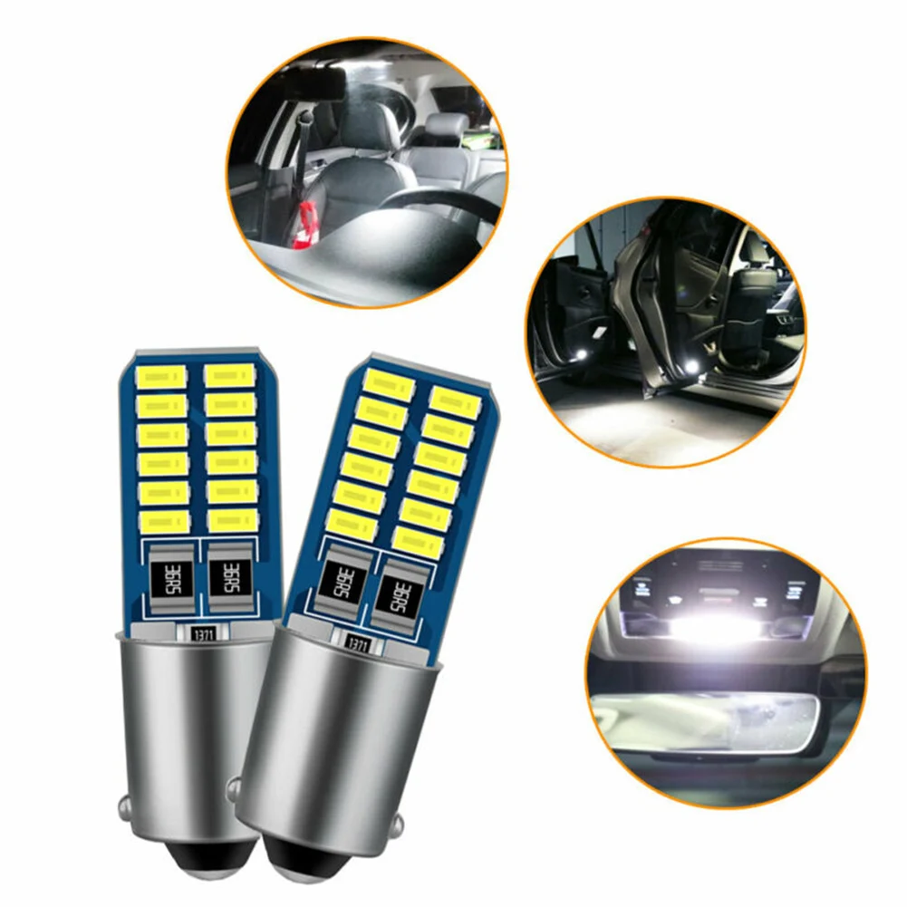 2x Car LED Light CANBUS BA9S 4014 24LED Reversing Light Parking Lights Accessories Ba9s H6W T4W Connector For Glove Box Lamp Etc
2x Car LED Light CANBUS BA9S 4014 24LED Reversing Light Parking Lights Accessories Ba9s H6W T4W Connector For Glove Box Lamp Etc
