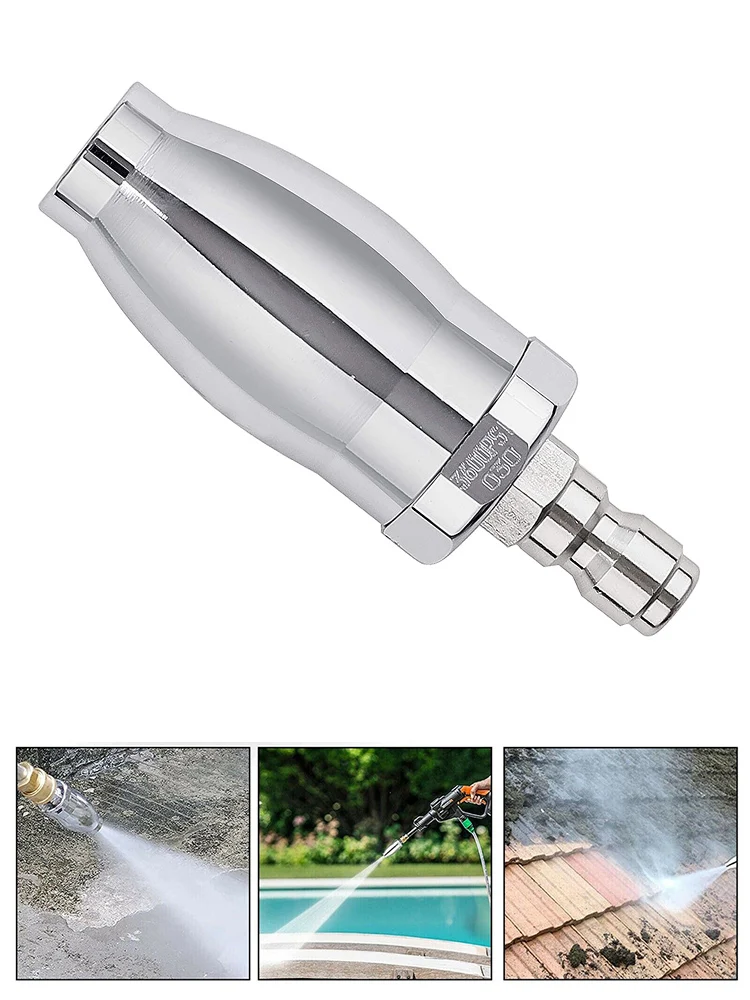 High Pressure Washer Nozzle 3600PSI Rotating Turbo Nozzle Spray Tip 3.0 GPM 1/4 Quick Connector Washer Nozzles Accessories
High Pressure Washer Nozzle 3600PSI Rotating Turbo Nozzle Spray Tip 3.0 GPM 1/4 Quick Connector Washer Nozzles Accessories