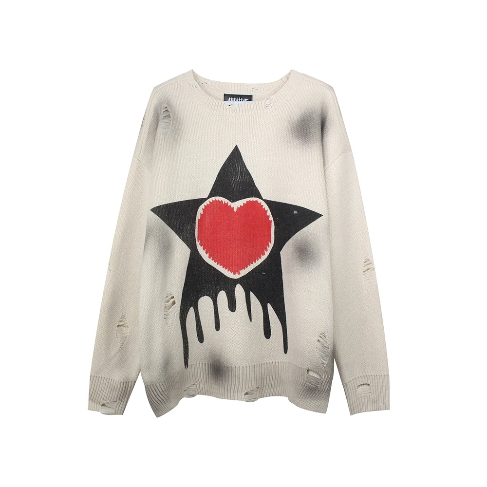 Unisex Oversized Sweaters Spring Fashion Harajuku Pullovers Long Sleeve Knitted Y2k Gothic Men Clothing Hip Hop Streetwear Tops
Unisex Oversized Sweaters Spring Fashion Harajuku Pullovers Long Sleeve Knitted Y2k Gothic Men Clothing Hip Hop Streetwear Tops