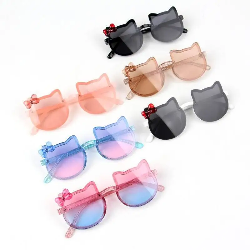 New Lovely Punk Children's Sunglasses Bow Cat Fye Luxury 2022 Protect Ultraviolet-proof UV400 Girl Black Boys kids Sung Lasses 
New Lovely Punk Children's Sunglasses Bow Cat Fye Luxury 2022 Protect Ultraviolet-proof UV400 Girl Black Boys kids Sung Lasses