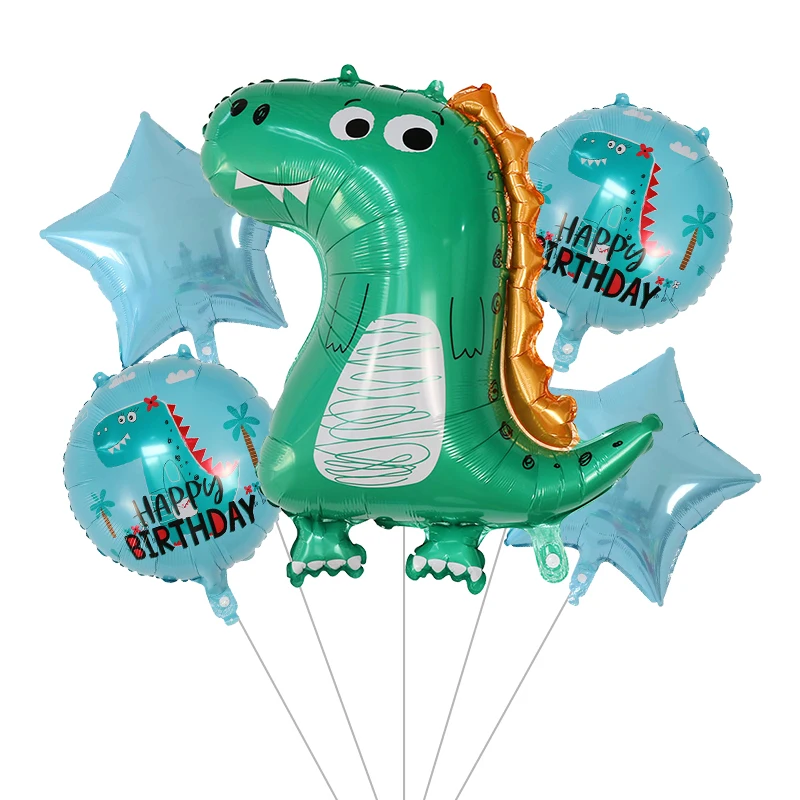 5Pcs Dinosaur Foil Balloons 18Inch Dino Air Globos Baby Shower Toys Children Birthday Party Decoration Accessories Kids Gifts
5Pcs Dinosaur Foil Balloons 18Inch Dino Air Globos Baby Shower Toys Children Birthday Party Decoration Accessories Kids Gifts