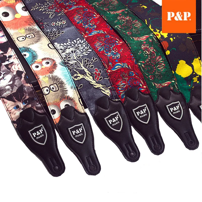 A Printed Cloth Black Pure Cotton Guitar Strap For Electric Guitar Adjustable Length Shoulder Strap Musical Instrument
A Printed Cloth Black Pure Cotton Guitar Strap For Electric Guitar Adjustable Length Shoulder Strap Musical Instrument