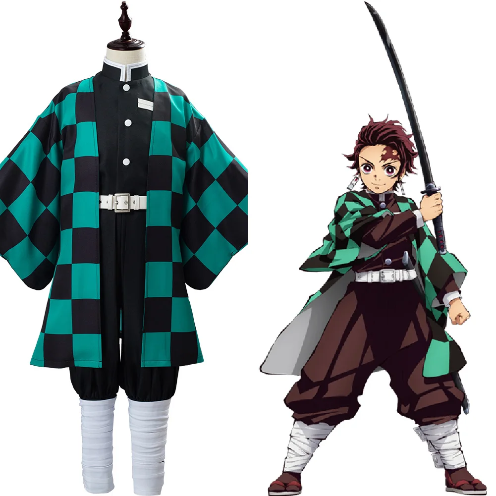 Anime Demon Slayer Kimetsu no Yaiba Kamado Tanjirou Cosplay Costume Uniform Outfits For Kids Children
Anime Demon Slayer Kimetsu no Yaiba Kamado Tanjirou Cosplay Costume Uniform Outfits For Kids Children