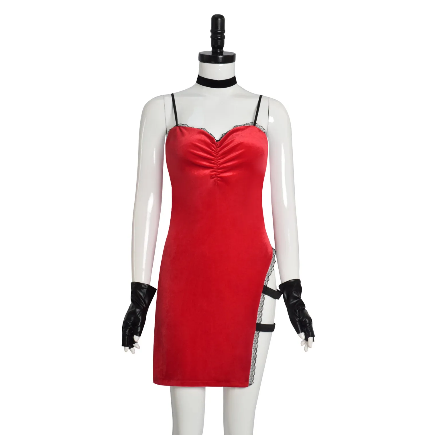 Halloween Ada Wong Cosplay Costume Adult Women Red Dress Wig Suits Carnival Party Cosplay Costume
Halloween Ada Wong Cosplay Costume Adult Women Red Dress Wig Suits Carnival Party Cosplay Costume