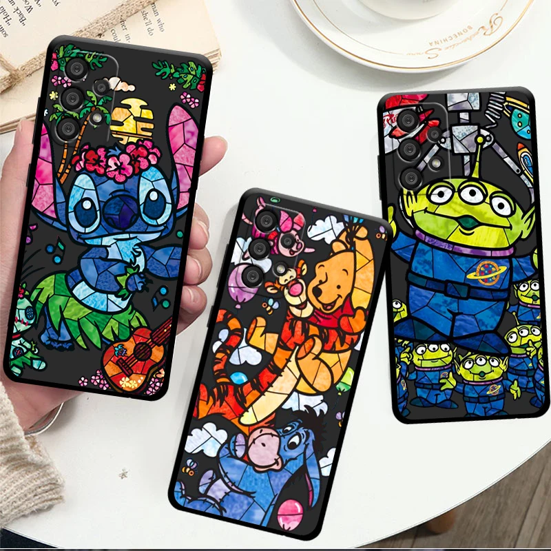 Disney Stitch Alien Winnie Phone Case For Samsung A72 A71 A53 A52 A51 A31 A42 A32 A23 A22 A21S A13 A12 A03 A02 Black Cover
Disney Stitch Alien Winnie Phone Case For Samsung A72 A71 A53 A52 A51 A31 A42 A32 A23 A22 A21S A13 A12 A03 A02 Black Cover