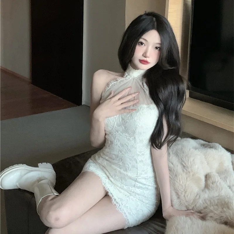 Spring Fashion Sexy Bodycon Dress Women Sleeveless Mesh Patchwork Backless Bottoming Club Party Mini Dresses Fashion
Spring Fashion Sexy Bodycon Dress Women Sleeveless Mesh Patchwork Backless Bottoming Club Party Mini Dresses Fashion