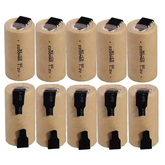 New original SC 1.2v 2200mAh Ni-cd Rechargeable Battery for Power Tools Electric Drill Electric Planer Chainsaw Rc Car Rc Boat
New original SC 1.2v 2200mAh Ni-cd Rechargeable Battery for Power Tools Electric Drill Electric Planer Chainsaw Rc Car Rc Boat
