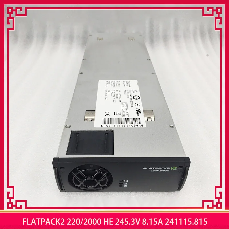 

FLATPACK2 220/2000 HE 245.3V 8.15A 241115.815 Original For ELTEK Power Supply Before Shipment Perfect Test