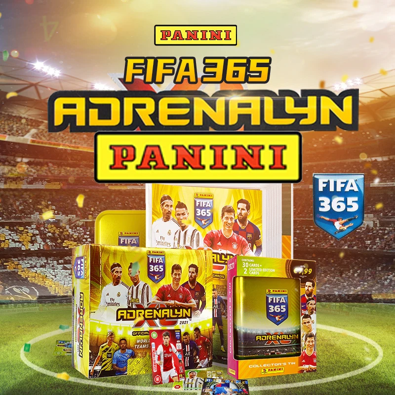 

Panini FIFA 365 Adrenalyn XL TCG Card - Box Football Star World Cup Soccer Messi Beckham Neymar Collection Club Fan Classic Card