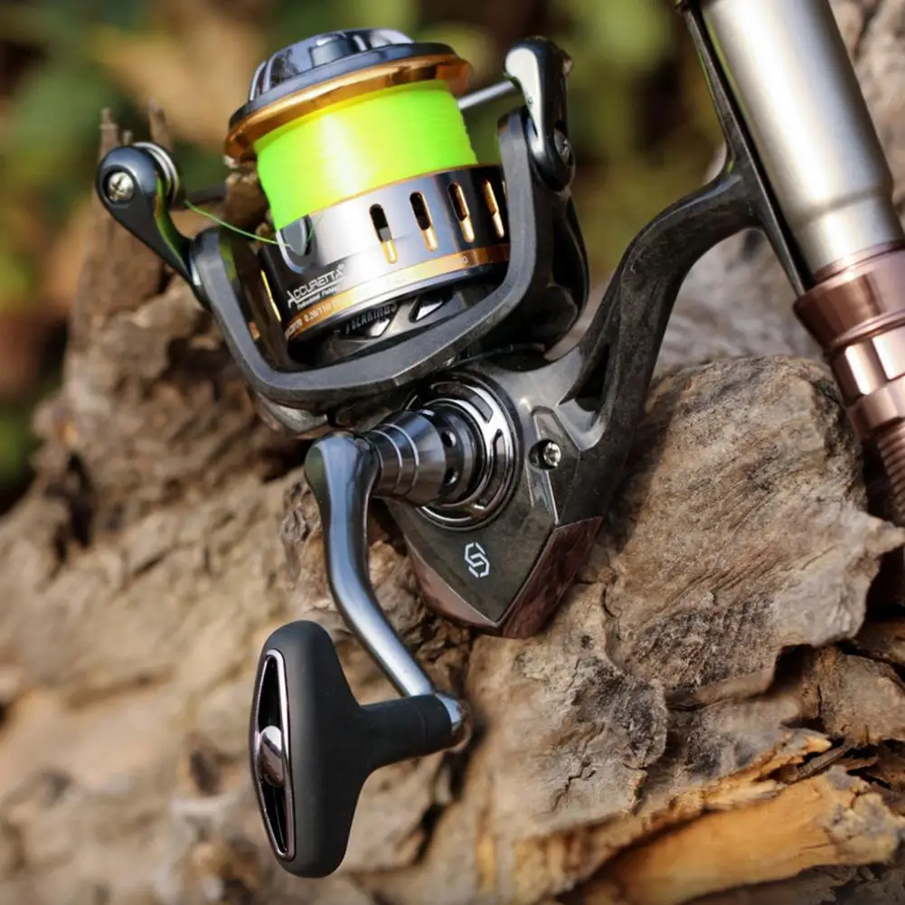 

Spinning Fishing Reel Versatile High Strength Sealed Bearing Concave Design Wire Cup Fishing Reel Fishing Accessory