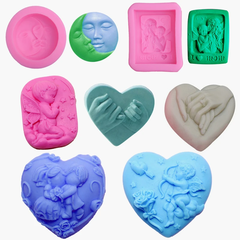 Soap Mold 3D Handmade Silicone Soap Molds for Soap Making Round Angel 3D Silicone Molds Silicone Forms Candle Mold for Plaster
Soap Mold 3D Handmade Silicone Soap Molds for Soap Making Round Angel 3D Silicone Molds Silicone Forms Candle Mold for Plaster