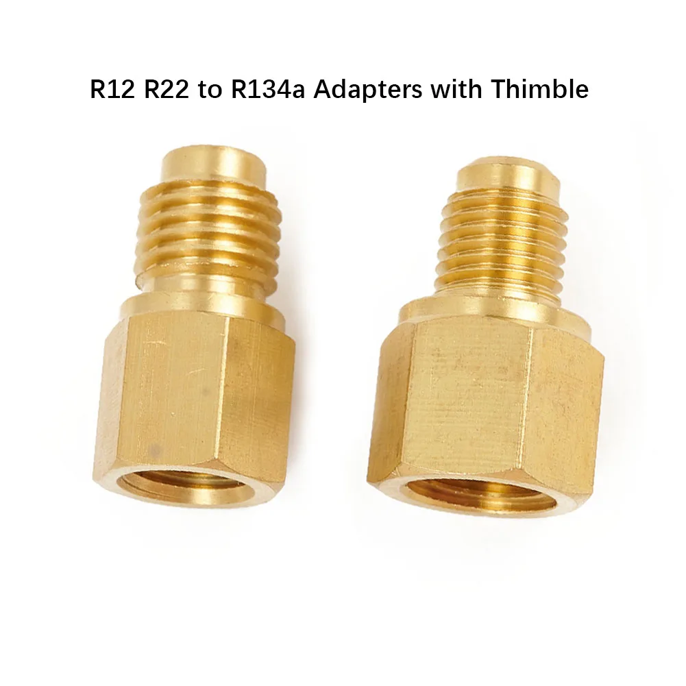 Convert Your R12 R22 System to R134A with This Adapter Solid Brass Construction for Durable and Long Lasting Use
Convert Your R12 R22 System to R134A with This Adapter Solid Brass Construction for Durable and Long Lasting Use