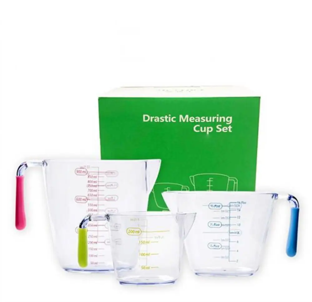 3pcs/set Measuring Cup Baking Cooking Measuring Tools Digital Cake Measurements Jug Kitchen Cooking Plastic Measuring Cups
3pcs/set Measuring Cup Baking Cooking Measuring Tools Digital Cake Measurements Jug Kitchen Cooking Plastic Measuring Cups