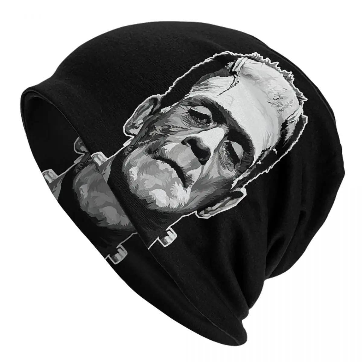 

The Monster Skullies Beanies Hat Frankenstein Horror Movie Summer Unisex Outdoor Cap Warm Dual-use Bonnet Knitted Hat