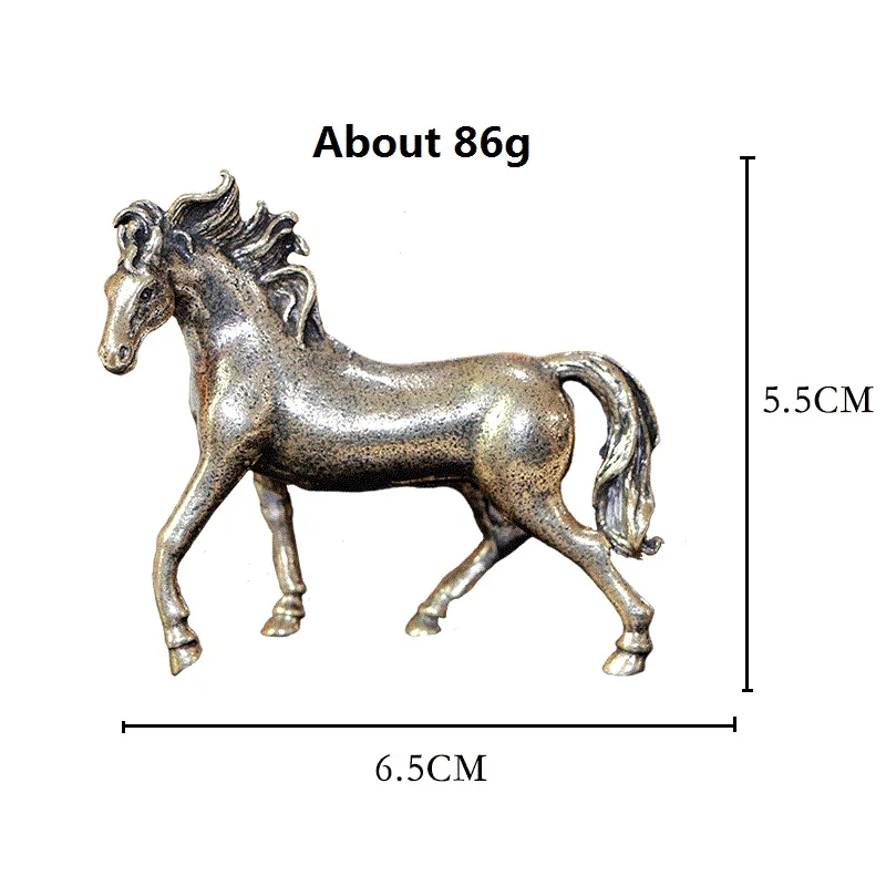 Fashion Pure Copper 12 Zodiac Solid Horse Feng Shui Ornaments Vintage Bronze Running Horses Statue Miniatures Figurines
Fashion Pure Copper 12 Zodiac Solid Horse Feng Shui Ornaments Vintage Bronze Running Horses Statue Miniatures Figurines