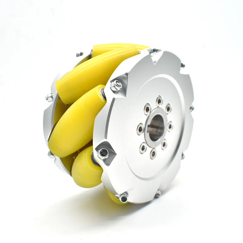 A set of 10inch(254mm) heavyduty industrial mecanum wheel (Load cacipity 1200KG) NM254A
A set of 10inch(254mm) heavyduty industrial mecanum wheel (Load cacipity 1200KG) NM254A