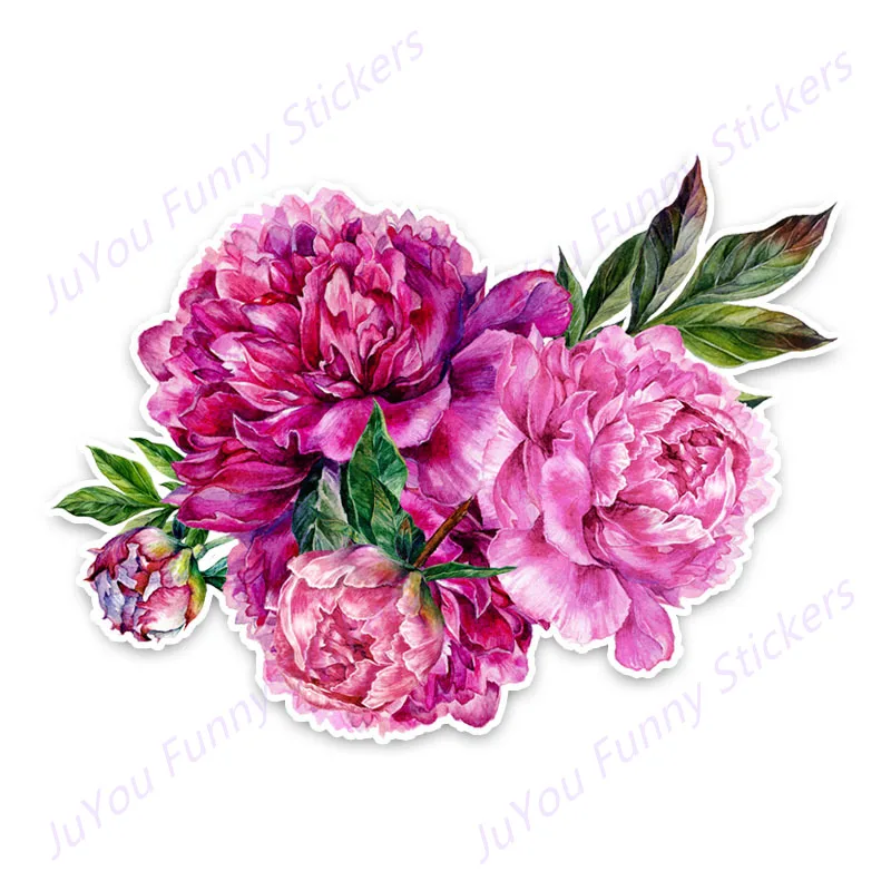 JuYou Funny Stickers Exterior Accessories Beautiful Peony Flowers Modelling Decor Car Stickers High Quality Graphic
JuYou Funny Stickers Exterior Accessories Beautiful Peony Flowers Modelling Decor Car Stickers High Quality Graphic