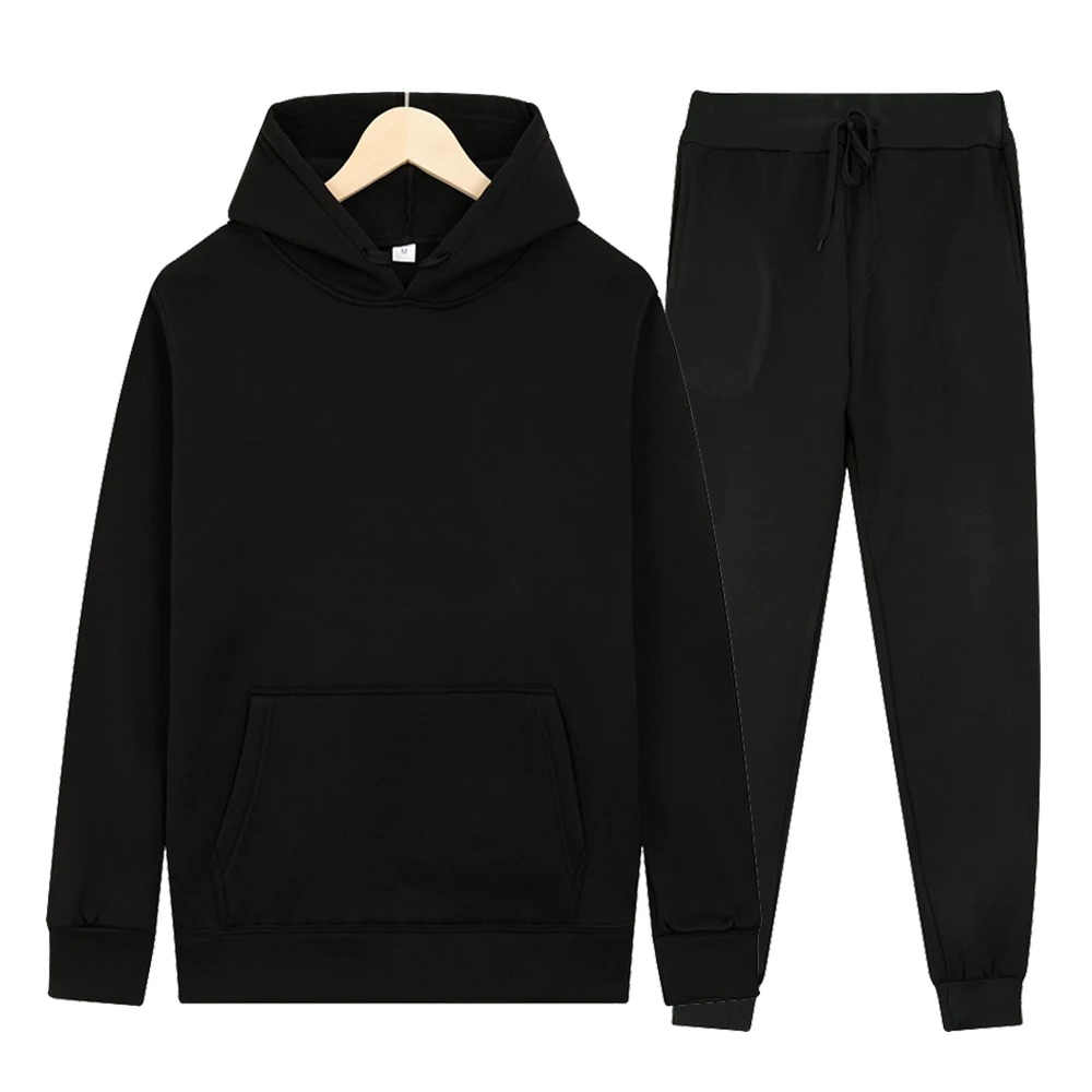 Men's Tracksuit Women Autumn Winter Fashion Fleece Pullovers Casual Sportswear Long Sleeve Solid Loose Hoodies Long Pants Suit
Men's Tracksuit Women Autumn Winter Fashion Fleece Pullovers Casual Sportswear Long Sleeve Solid Loose Hoodies Long Pants Suit