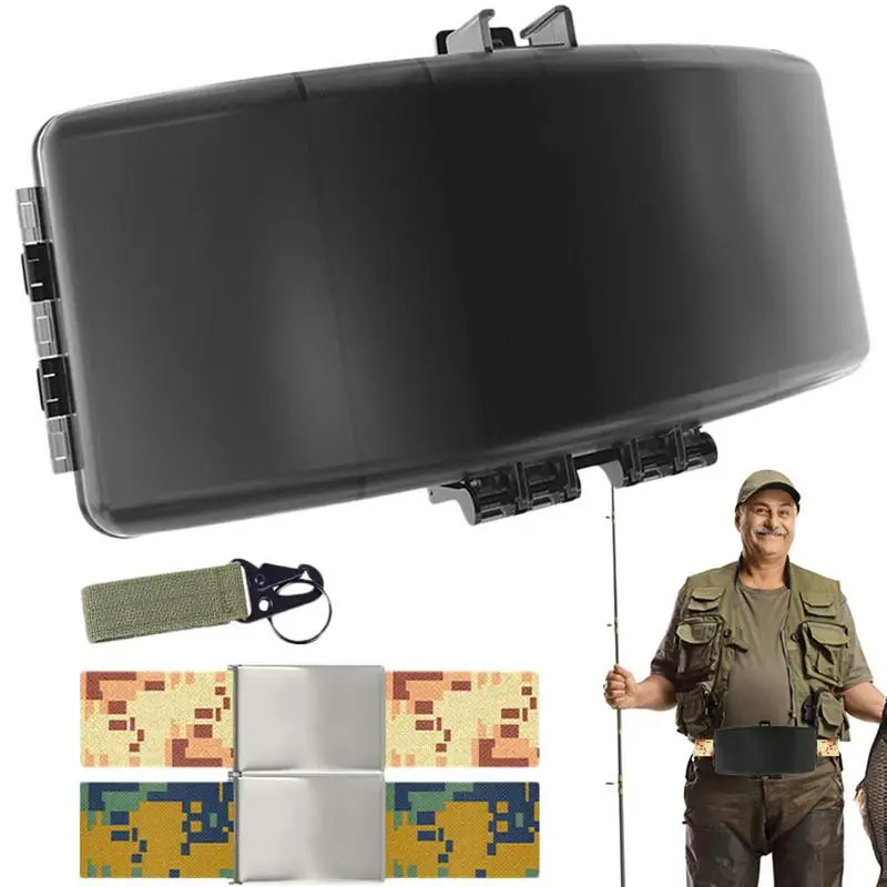 Поясная коробка для рыболовных снастей, сумки для наживки с ремнем, многофункциональный портативный органайзер для рыболовных аксессуаров...
Поясная коробка для рыболовных снастей, сумки для наживки с ремнем, многофункциональный портативный органайзер для рыболовных аксессуаров...