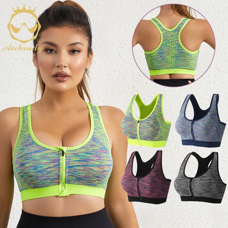 ACELANDY-Front Zipper Women Seamless Beautiful Back Bra Push Up Bralette With Gathers Pad Brassiere Bra Wireless Female Bra
ACELANDY-Front Zipper Women Seamless Beautiful Back Bra Push Up Bralette With Gathers Pad Brassiere Bra Wireless Female Bra