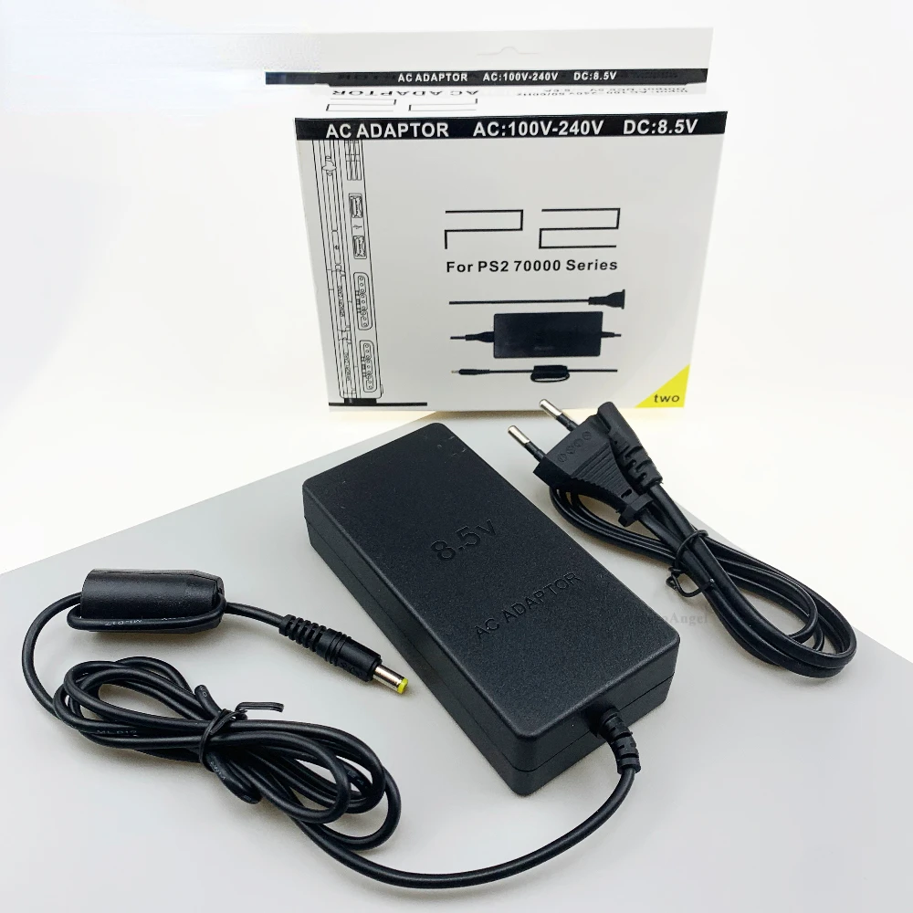 US/EU Plug 100~240V 50/60Hz AC Power Adapter For Sony Playstation 2 DC 8.5V Adaptor For PS2 Slim 70000 Series
US/EU Plug 100~240V 50/60Hz AC Power Adapter For Sony Playstation 2 DC 8.5V Adaptor For PS2 Slim 70000 Series