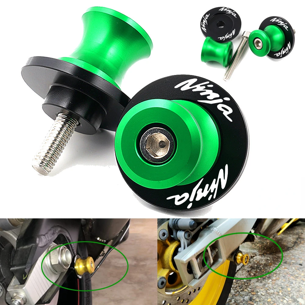 Катушки для винтов Ninja M8/M10 с маятниковым рычагом, задняя подставка, Слайдеры для мотоциклов с ЧПУ для Kawasaki Ninja ZX6R ZX636 250SL 250 300 400 650 1000SX
Катушки для винтов Ninja M8/M10 с маятниковым рычагом, задняя подставка, Слайдеры для мотоциклов с ЧПУ для Kawasaki Ninja ZX6R ZX636 250SL 250 300 400 650 1000SX