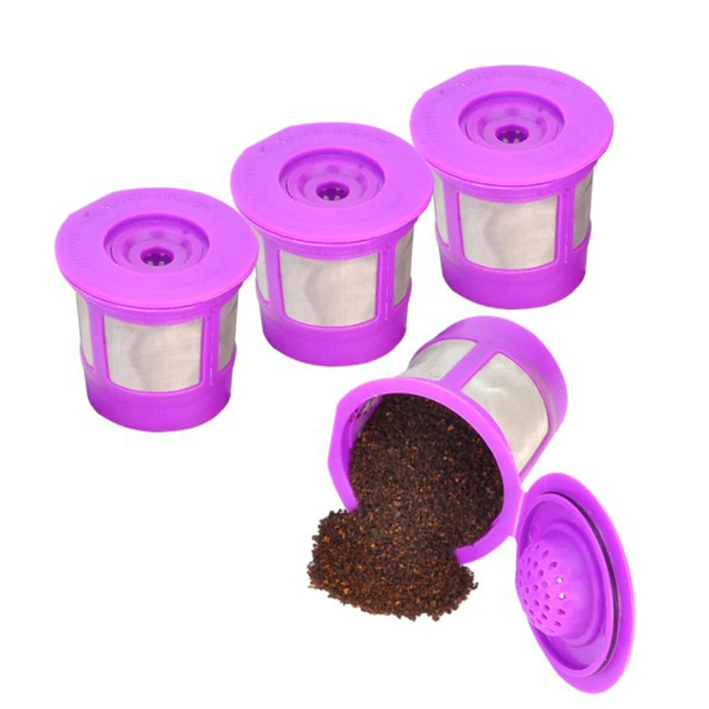 4pcs K Cup Professional Fine Mesh Easy Clean Refillable Replacement Stainless Steel Capsule Coffee Filter Durable Kitchen Tool
4pcs K Cup Professional Fine Mesh Easy Clean Refillable Replacement Stainless Steel Capsule Coffee Filter Durable Kitchen Tool