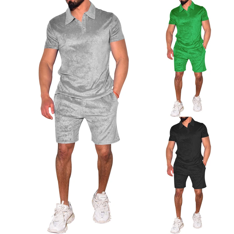 2023 New men's sportswear set, casual solid color shirt, sportswear, fitness and sports 2 sets of clothes, sports pants, men
2023 New men's sportswear set, casual solid color shirt, sportswear, fitness and sports 2 sets of clothes, sports pants, men