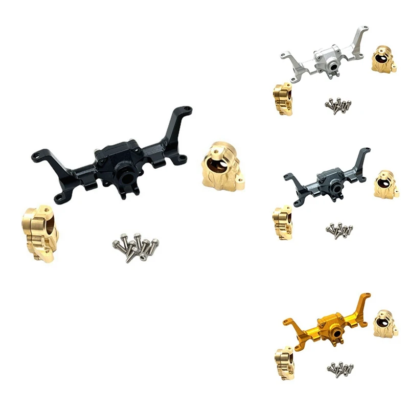For FMS FCX24 Metal Front Portal Axle Housing And Brass Steering Knuckle 1/24 RC Crawler Car Upgrades Parts
For FMS FCX24 Metal Front Portal Axle Housing And Brass Steering Knuckle 1/24 RC Crawler Car Upgrades Parts