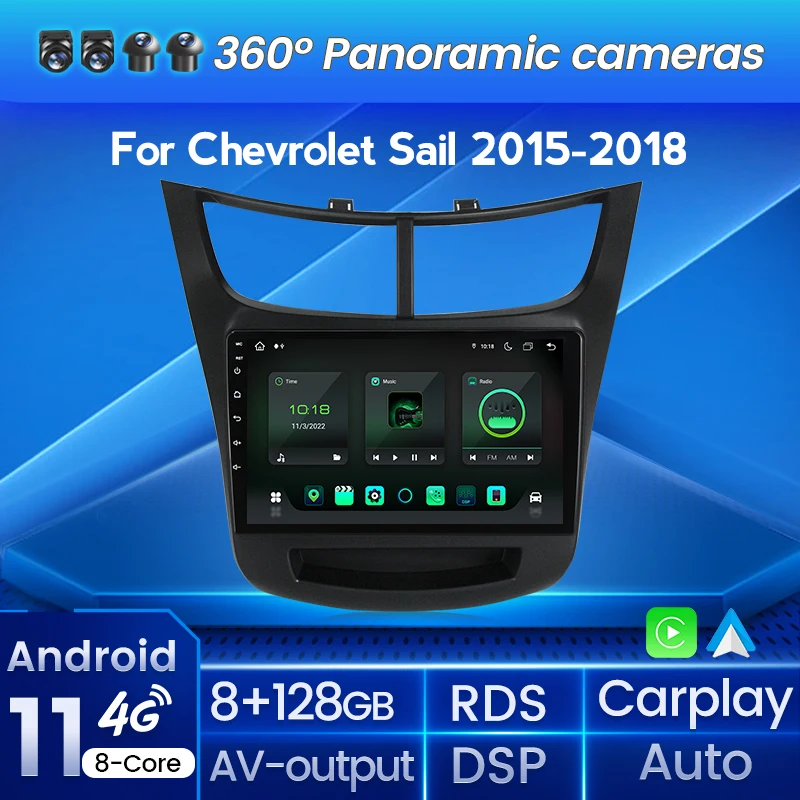 9'' 8core Android Car Autoradio multimedia player For Chevy Chevrolet Sail 2015-2018 gps navigation DSP carplay RDS 4G WIFI 2din
9'' 8core Android Car Autoradio multimedia player For Chevy Chevrolet Sail 2015-2018 gps navigation DSP carplay RDS 4G WIFI 2din