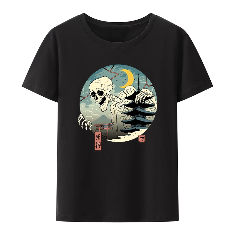 Death Is Coming Cotton T-shirt Japanese Style Ropa Mujer Women Clothes Leisure Pattern Top Y2k T-shirts Women's Clothing Xxx
Death Is Coming Cotton T-shirt Japanese Style Ropa Mujer Women Clothes Leisure Pattern Top Y2k T-shirts Women's Clothing Xxx