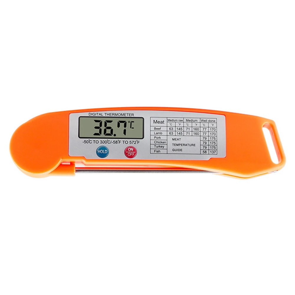 LBER Digital Display Folding Food Thermometer Instant Digital Thermometer Kitchen Barbecue Food Thermometer
LBER Digital Display Folding Food Thermometer Instant Digital Thermometer Kitchen Barbecue Food Thermometer