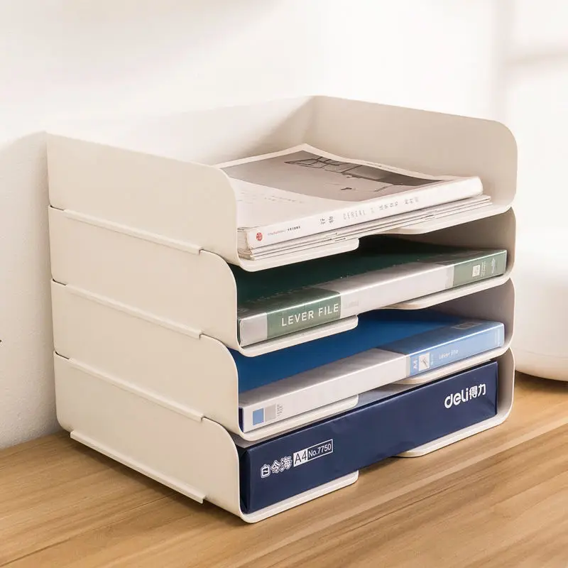 A4 Document Paper Organizer Desktop File Tray Organizer Rack Plastic Book Shelf Storage Holder Office Stationery Storage Box
A4 Document Paper Organizer Desktop File Tray Organizer Rack Plastic Book Shelf Storage Holder Office Stationery Storage Box